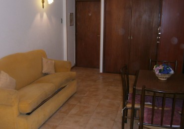 Excelente departamento 1 ambiente  con baulera y amoblado en La Perla